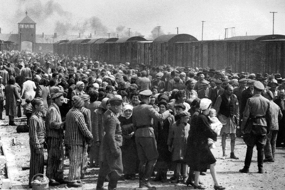 Seleção na plataforma de Auschwitz-Birkenau, 1944