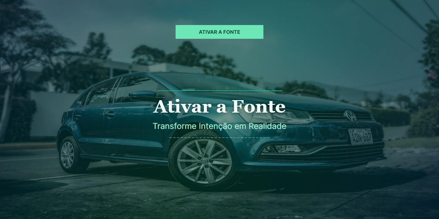 Imagem editorial teal com título Ativar a Fonte em branco: abstrato luminoso com energia irradiando do centro em tom esmeralda, simbolizando a ativação da fonte interior — a transformação de intenção consciente em realidade manifestada