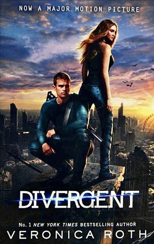 Capa do livro Divergente, de Veronica Roth
