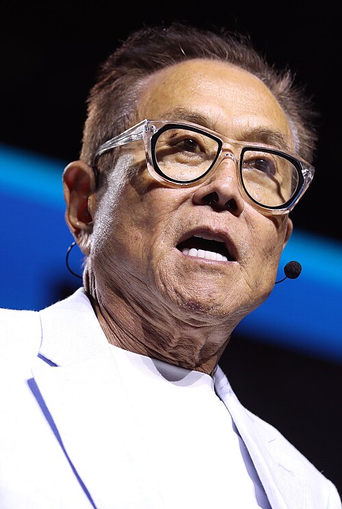 Foto de Robert Kiyosaki, autor de Pai Rico Pai Pobre — empresário e educador financeiro americano de origem japonesa